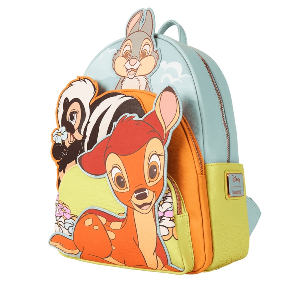 Bambi & Friends Triple Pocket Loungefly - Picture 2 of 4